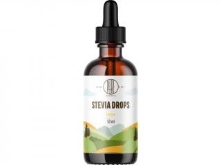 BrainMax Pure Stevia drops, rôzne druhy, 50 ml Citrón: Citrón