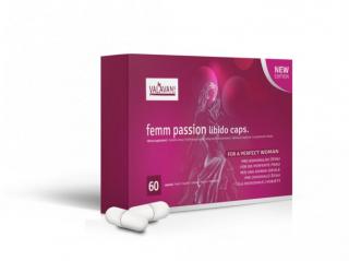 Femm Passion libido 60 kapsúl na zvýšenie libida Varianta produktu: 1 balenie 60 kapsúl