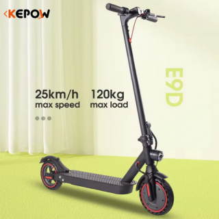 Štýlový elektrický skúter E9D 36V 10Ah Batéria 350W Motor. Kolobežka je s najnovšími platnými EU certifikátmi + možnosť rýchlosti do 32Km/h