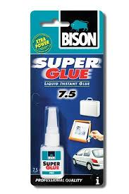 BISON SUPER GLUE SEKUNDOVÉ LEPIDLO PROFI 7,5G