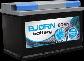 BJORN  EFB 12V/60Ah Star-Stop