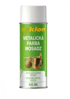 CYKLON Metalický Mosadzný sprej 400ml