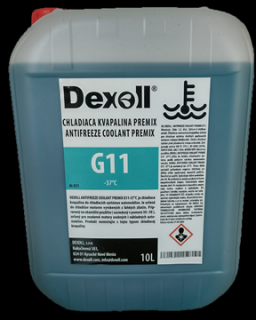 Dexoll Antifreeze Coolant Premix G11 - 10L