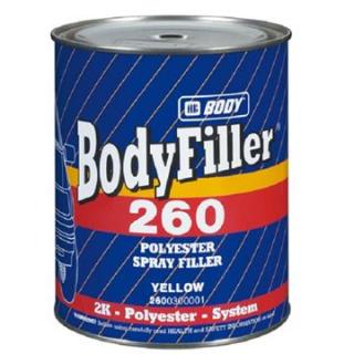 HB BODY 260 filler - striekací tmel béžový 1L