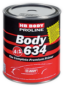 HB BODY PRIMER 634 4:1 plnič šedý 0,8L