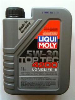 Liqui Moly 8972 Motorový olej TopTec 4200 LL III 5W-30 1L