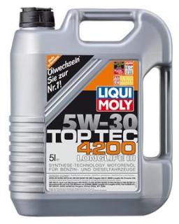 Liqui Moly 8973 Motorový olej TopTec 4200 LL III 5W-30 5L