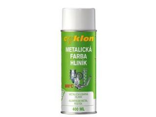 Metalická farba HLINÍK / hliník / 400 ml