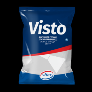 VITEX VISTO spatula putty akrylovy tmel biely 1kg