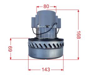 Motor do vysávača 1000W VAC003UN