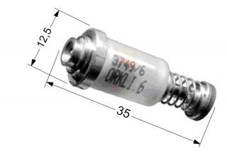 Vložka ventilu do sporáku MGC001UN