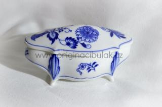 Cibulák Dóza Hana Český porcelán Dubí , cibulákový porcelán,