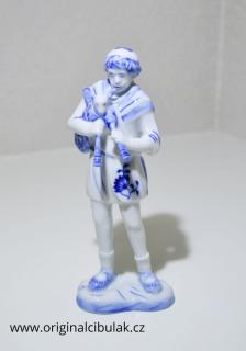 cibulák dudák 18 cm originální český porcelán Dubí Royal Dux Bohemia