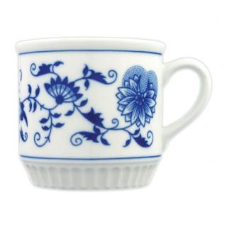 Cibulák Hrnek Leo bez nápisu 0,30 l originální cibulákový porcelán Dubí, cibulový vzor