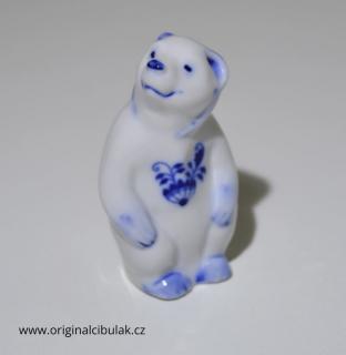 Cibulák Medvídek 7 cm originální český porcelán Dubí Royal DUX