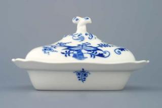 Cibulák Mísa ragout s víkem 0,25 l originální cibulákový porcelán Dubí, cibulový vzor