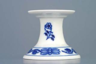 Cibulák svícen  1991/1 bez ouška 6 cm originální cibulákový porcelán Dubí, cibulový vzor,