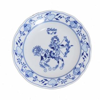 Cibulák talíř 24 cm  zvěrokruh Střelec horoskop Český porcelán  Dubí