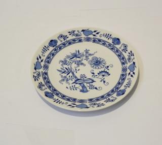 cibulák talíř mělký 21 cm Henriette Saphyr Thun Henrieta český porcelán