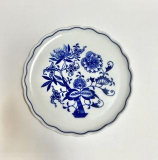 Cibulák talířek servírovací podložka 18 cm originální český porcelán Dubí