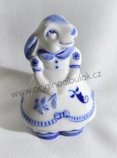 Cibulák Zaječice 10 cm originální cibulákový porcelán Dubí, cibulový vzor,