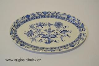 mísa cibulák Henriette oválná 32 cm Henrieta Saphyr Thun český porcelán