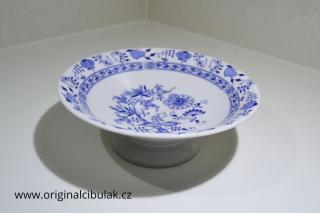 mísa cibulák Henriette ovoce s nohou 24 cm Henrieta Saphyr Thun český porcelán