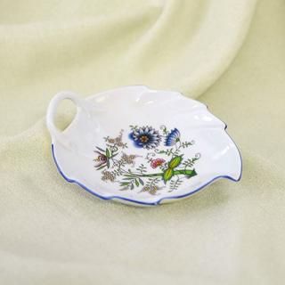 Mísa list 15 cm NATURE barevný cibulák cibulový porcelán Dubí