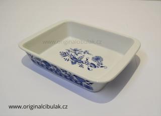 mísa zapékací obdélník 26 cm cibulák Henriette   henrieta Saphyr Thun 1 ks cibulákový porcelán Nová Role