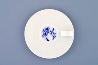 Podšálek espresso Bohemia Cobalt - design prof. arch. Jiří Pelcl, cibulový porcelán Dubí