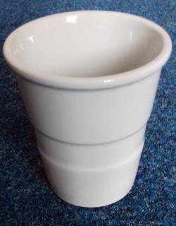 Pohárek hrnek bílý To Go Koffe  Český porcelán a.s. Dubí