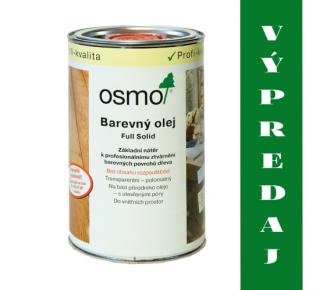 OSMO OSMO Farebný olej - VÝPREDAJ, Balenie 0,25 l, Odtiene 5412 Strieborná