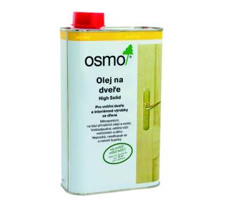 OSMO OSMO - OLEJ NA DVERE, Balenie 1 l, Odtiene 3033 surové drevo (natural)