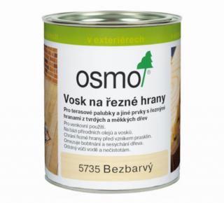 OSMO OSMO - VOSK NA REZNÉ PLOCHY (hrany), Balenie 0,375 l, Odtiene 5735 Bezfarebný