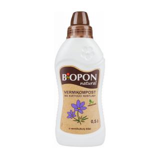 Biopon Vermikompost na kvetoucí rostliny 500 ml