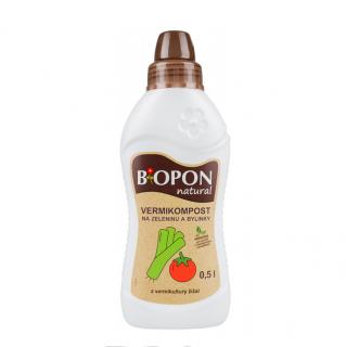 Biopon Vermikompost na zeleninu a bylinky 500 ml