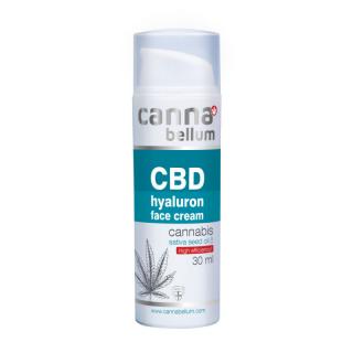 Cannabellum CBD pleťový krém s kyselinou hyaluronovou 30 ml