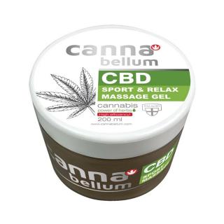 Cannabellum CBD sport masážní gel 200 ml