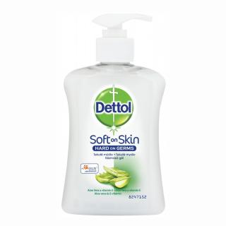 Dettol Moisture antibakteriální mýdlo s Aloe Vera dávkovač, 250 ml