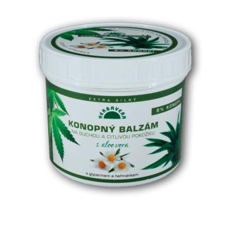 Herbavera Konopný balzám s Aloe vera, 500 ml