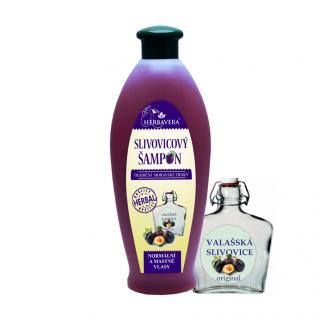 Herbavera Slivovicový šampon, 550 ml