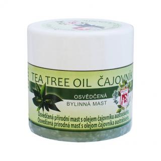 Království bylin Tea Tree Oil Čajovník bylinná mast 150 ml