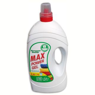 Max Power gel tekutý prací prostředek UNIVERSAL 5,6 L