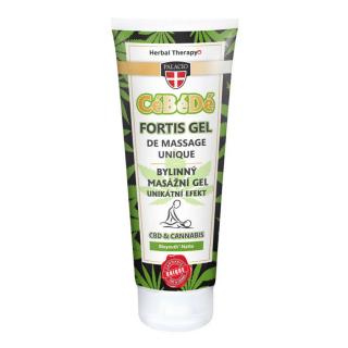 Palacio CéBéDé Fortis unikátní masážní gel, 200ml