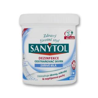 Sanytol Dezinfekční odstraňovač skvrn BĚLÍCÍ , 450 g