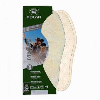 Zimní stélka POLAR  Merino LUX 1 pár 23 cm