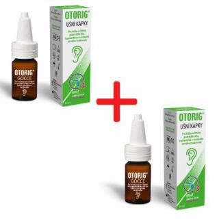 2x OTORIG ušné kvapky 10 ml