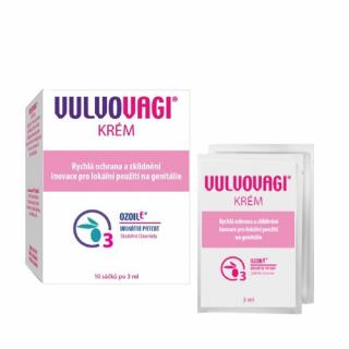 VULVOVAGI krém na zápaly vulvy 10 x 3 ml