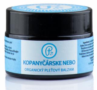 KOPANYČÁRSKE NEBO – organický luxusný pleťový balzam 30,15ml Objem: 30ml