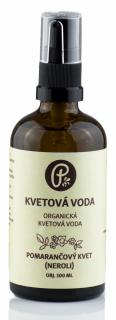 Organická kvetová voda Pomarančový kvet (Neroli) 100ml